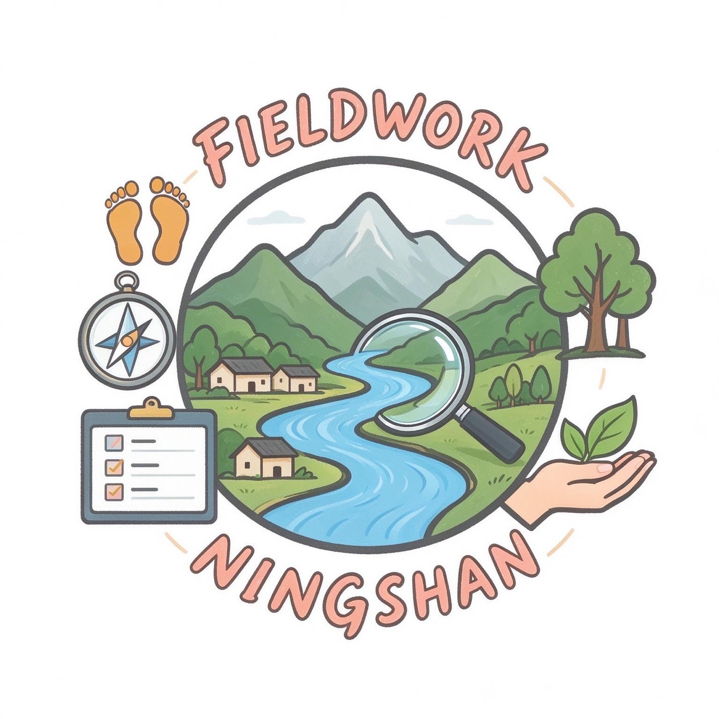 Fieldwork at Ningshan County
