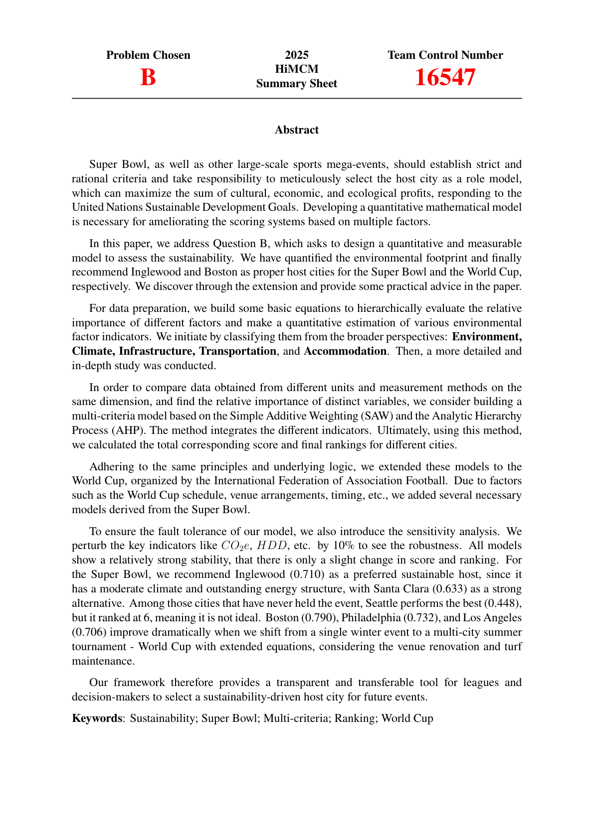 Our paper first page