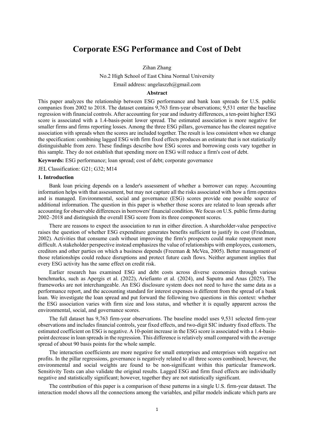 Research article first page